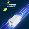 Зарядний пристрій Canyon CU65ACC GaN 65W 2xPD 1xQC EU White (CNS-CUW65ACC) зображення 8