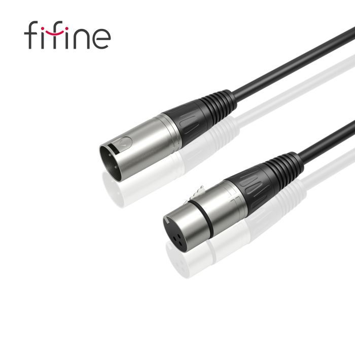 Микрофонный кабель Fifine XLR Male to Female 3 м (L9) изображение 2