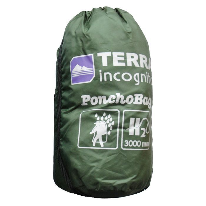 Дощовик Terra Incognita PonchoBag L/XL green (4823081502760) зображення 2