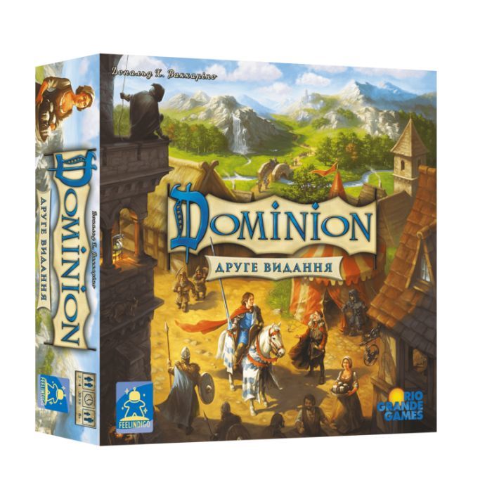 Настільна гра Feelindigo Домініон. Друга редакція (Dominion 2nd Edition) (укр.) (FI23052)