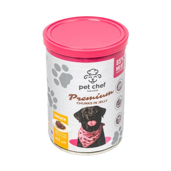 Вологий корм для собак Pet Chef З куркою 800 г (4820255193656)