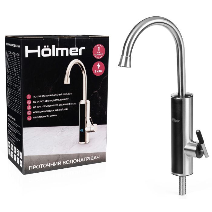 Проточный водонагреватель Hölmer HHW-412SL изображение 10