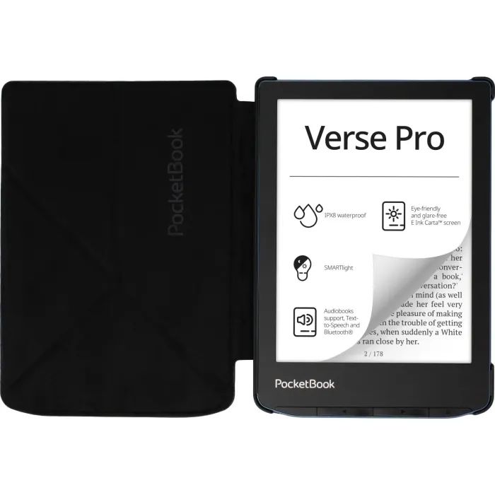 Чехол для электронной книги Pocketbook 6" PB629/634 Origami cover Black (H-SO-634-K-WW) изображение 4