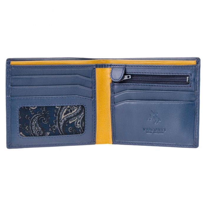 Гаманець Visconti PM101 Pablo з RFID Black Blue (PM101 BLK/BLUE) зображення 2