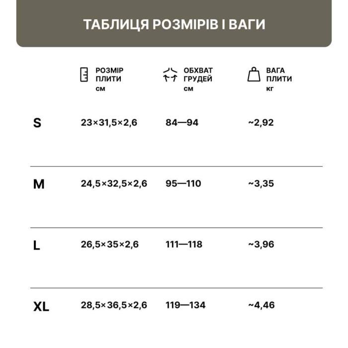 Бронеплита Ukrainian Armor Керамічна SA4, тип Stand Alone, клас захисту ДСТУ 6, розмір L (SA4L) зображення 4