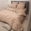 Постільна білизна MirSon Cream beige Варена бавовна 200х220 (2200007885329) зображення 5
