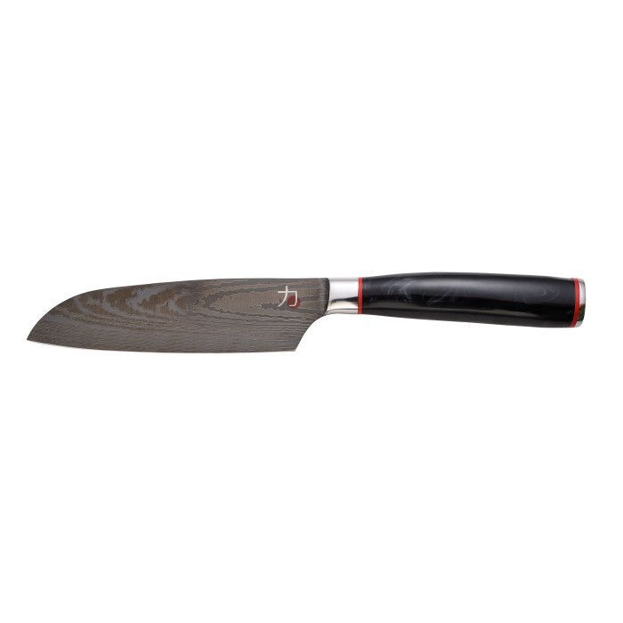 Кухонный нож MasterPro Tetsu, сантоку, 12.5 см, бежевий (BGMP-4169)