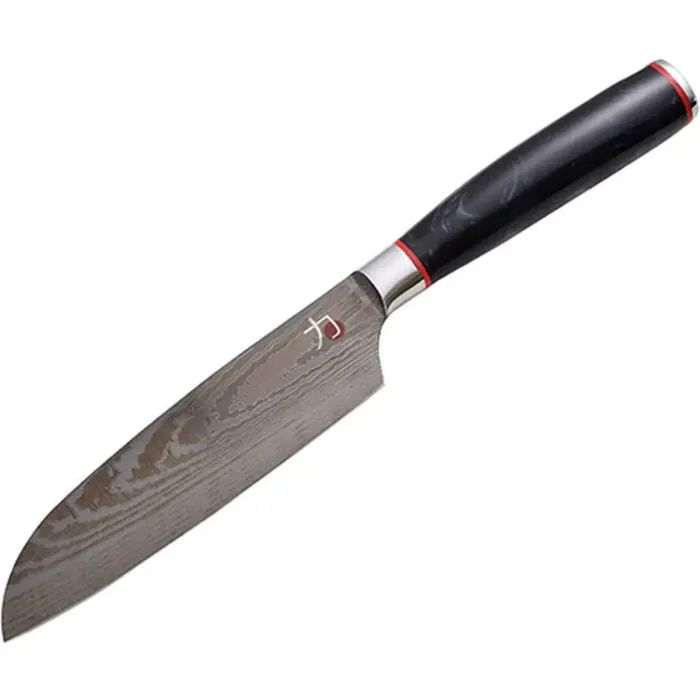Кухонный нож MasterPro Tetsu, сантоку, 12.5 см, бежевий (BGMP-4169) изображение 2