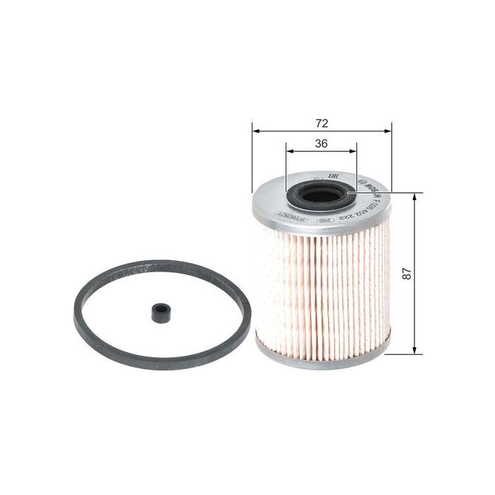 Фильтр топливный Bosch F026402222 изображение 5