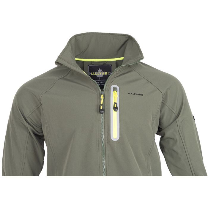 Куртка Hallyard Sixten 002 SoftShell Оливковий 2XL (sixten/7791-002 2XL) зображення 6