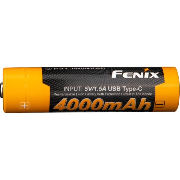 Аккумулятор Fenix 18650 (4000 mAh) Type-C (ARB-L18-4000U)
