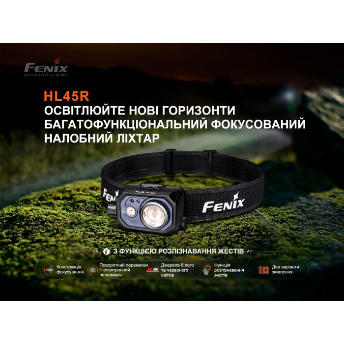 Фонарь Fenix HL45R LED з безконтактним датчиком (HL45RLED) изображение 6