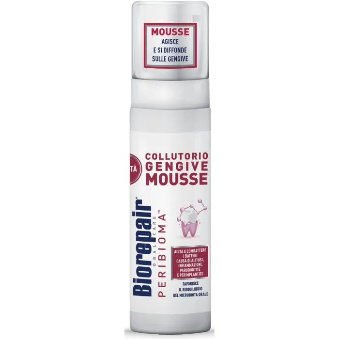 Мусс для полости рта Biorepair Peribioma С пробиотиками 200 мл (8017331070963) изображение 2