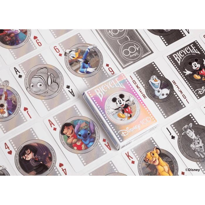 Карты игральные Bicycle Disney 100 Year Anniversary Standard Index (limited edition) (ВР_КГБД100) изображение 4