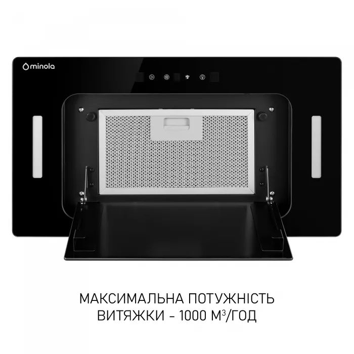 Витяжка кухонна Minola BGH 5677 BL зображення 6