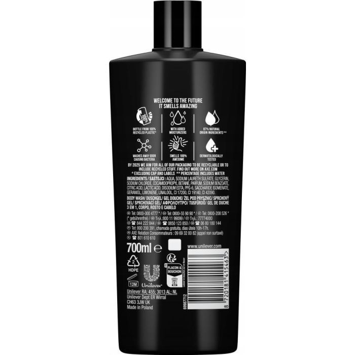 Гель для душа AXE Dark Temptation 250 мл (8720181137006/8710447276570) изображение 2