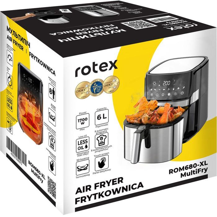 Мультипіч Rotex ROM680-XL MultiFry зображення 9