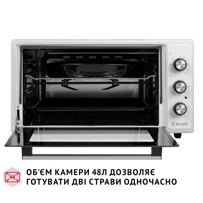 Электропечь Perfelli MIRAGE 48 BLACK изображение 2