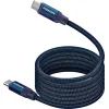 Дата кабель USB-C to USB-C springy.blue Promate (springy.blue)