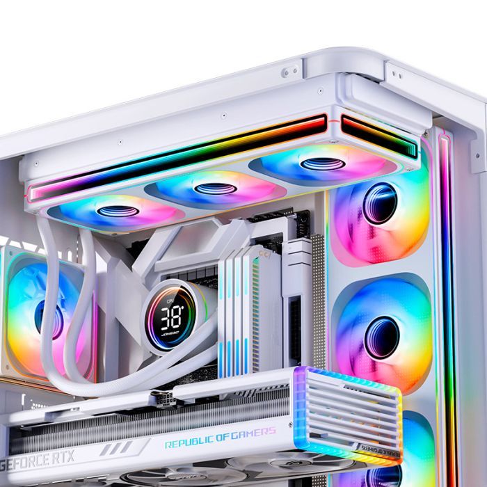 Кулер для корпуса JONSBO ZB-360W White изображение 11