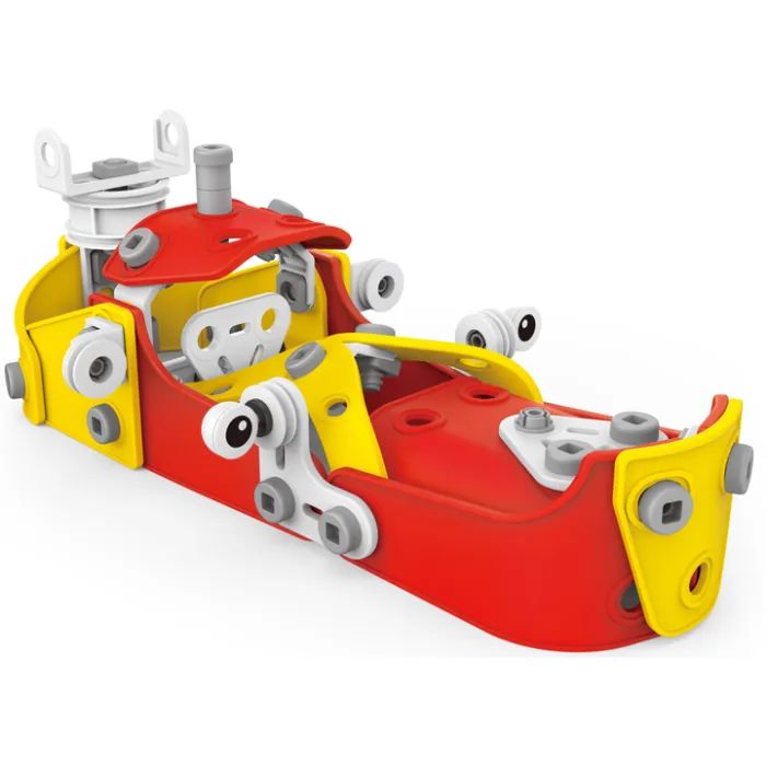 Конструктор Stem с болтами Build&Play 6 в 1 на 196 деталей (3858894673285) изображение 4