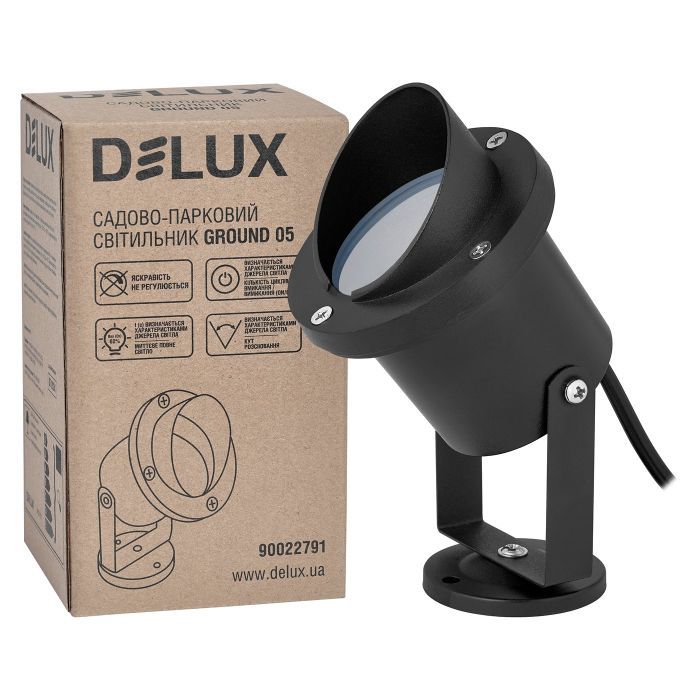 Світильник Delux GROUND 05_MR16 230V IP64 (90022791) зображення 2