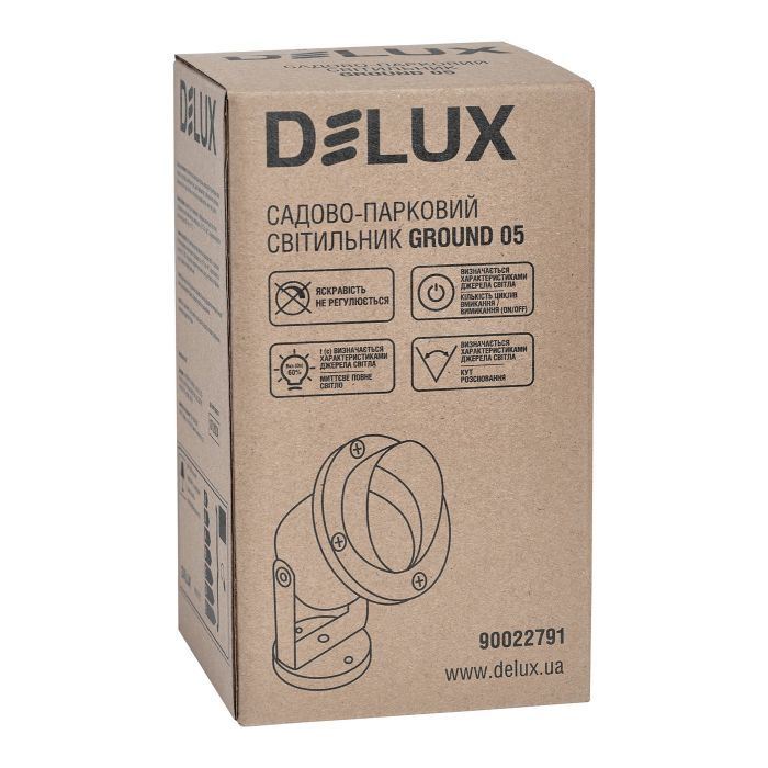 Світильник Delux GROUND 05_MR16 230V IP64 (90022791) зображення 3