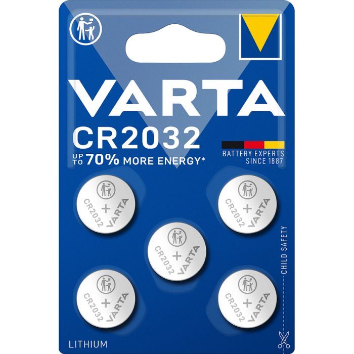 Батарейка Varta CR 2032 Lithium * 5 (06032101415)