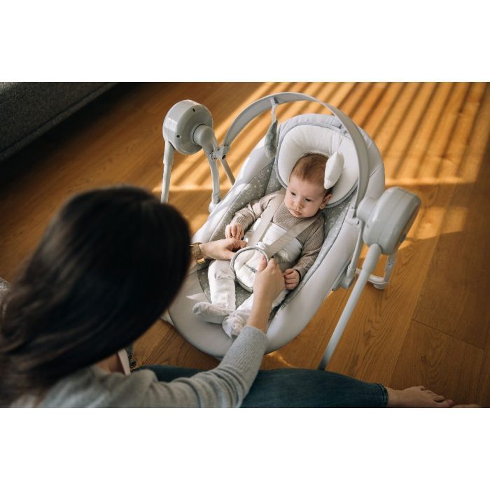 Крісло-гойдалка FreeON Snuggy, lines (84911) зображення 2