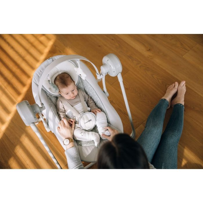 Крісло-гойдалка FreeON Snuggy, lines (84911) зображення 4