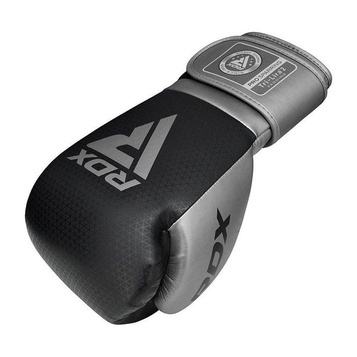 Боксерские перчатки RDX Mark Pro Sparring TRI Lira 2 Silver 16 унцій (BGM-PSTL2S-16OZ) изображение 3
