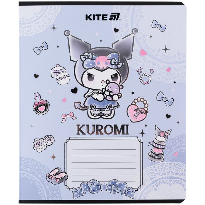 Зошит Kite Kuromi, 18 аркушів, лінія (HK25-237-1) зображення 5
