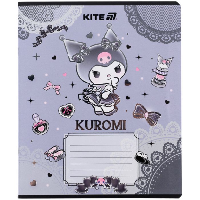 Зошит Kite Kuromi, 18 аркушів, лінія (HK25-237-1) зображення 7