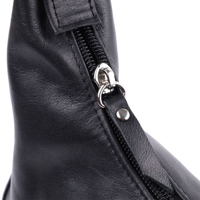 Сумка Shvigel З натуральної шкіри Чорна (22834) зображення 5