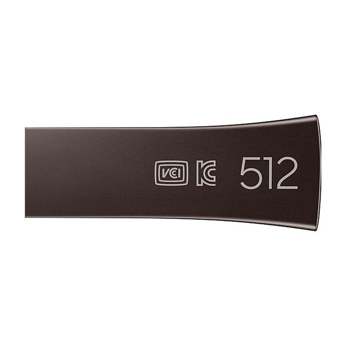 USB флеш накопитель Samsung 512GB Bar Plus Titanium Gray USB 3.2 (MUF-512BE4/APC) изображение 2