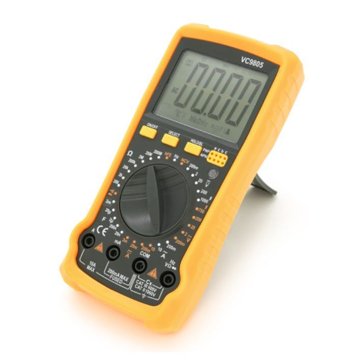 Цифровой мультиметр Voltronic VC-9805 V, A, R, C, F, T (VC-9805) изображение 4