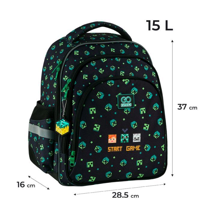 Рюкзак шкільний GoPack Education 2606S-4 Start The Game (GO25-2606S-4) зображення 2