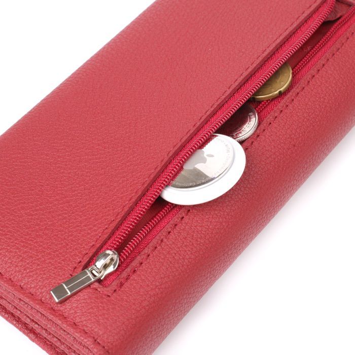 Кошелек ST Leather Из натуральной кожи Красный (23096) изображение 8