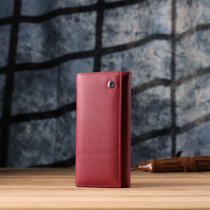 Кошелек ST Leather Из натуральной кожи Красный (23096) изображение 9