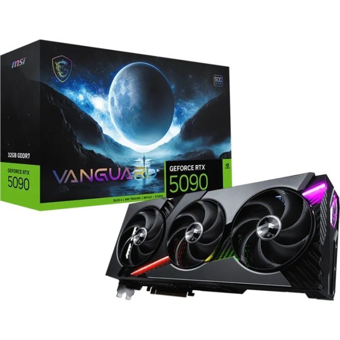 Відеокарта MSI GeForce RTX5090 32GB VANGUARD SOC (RTX 5090 32G VANGUARD SOC) зображення 9