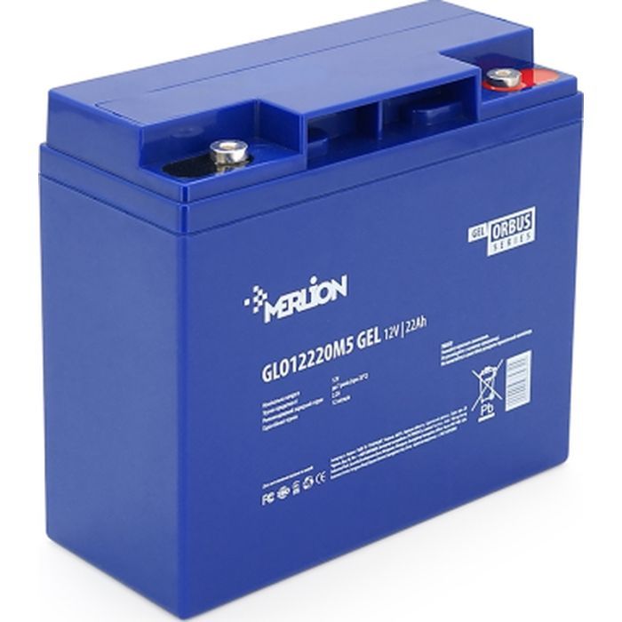 Батарея к ИБП Merlion GLO 12V 22Ah (GLO12220M5 GEL)