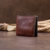 Портмоне Grande Pelle У гладкій шкірі Коричневе (11308) зображення 10