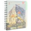 Блокнот Yes А5 Futuristic architecture 144 листа пластиковая обложка (681956) изображение 3