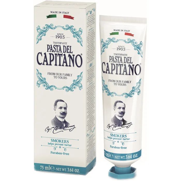 Зубна паста Pasta del Capitano Для курців 75 мл (8002140337000)