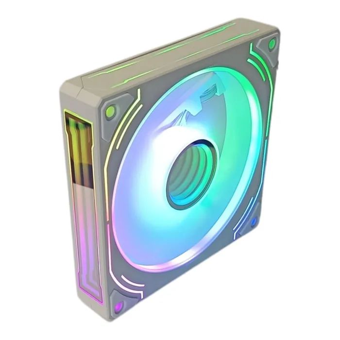 Кулер для корпуса Cooling Baby Mirror fan wh 2 изображение 2
