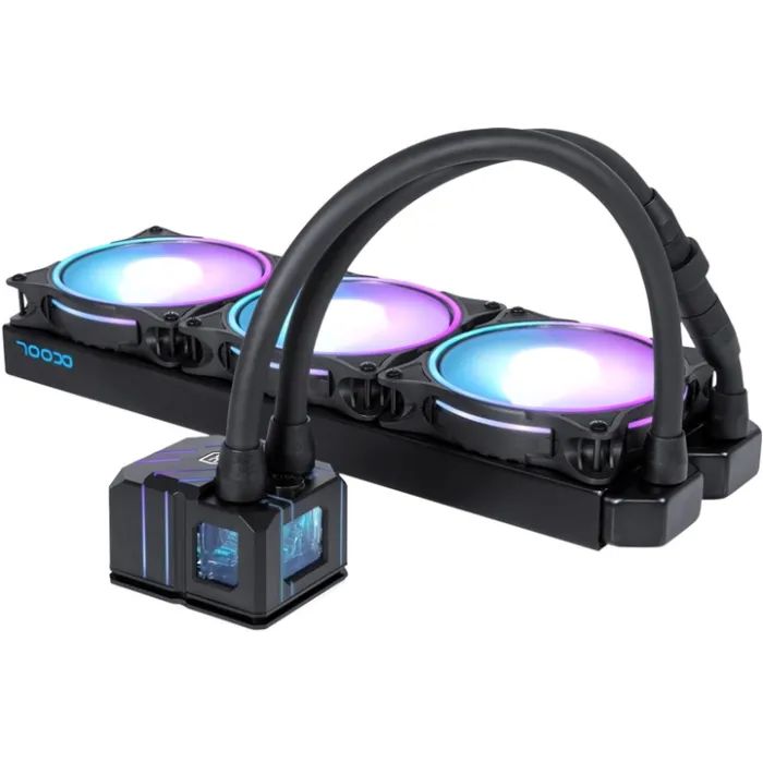 Система жидкостного охлаждения Alphacool Eisbaer Pro Aurora 360 CPU AIO (1019572) изображение 2