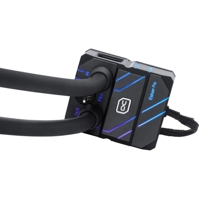 Система жидкостного охлаждения Alphacool Eisbaer Pro Aurora 360 CPU AIO (1019572) изображение 6