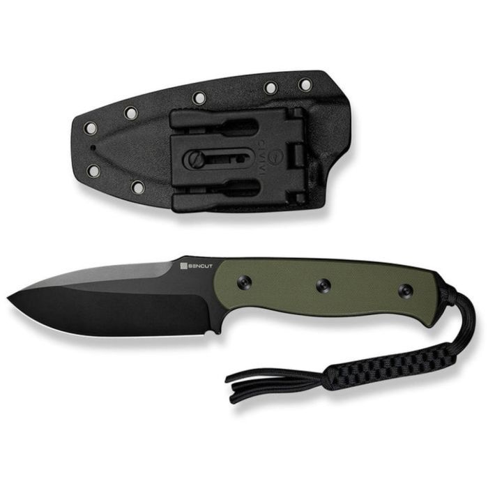 Нож Sencut Toxodon, Black G10, Stonewash (S24036-1)