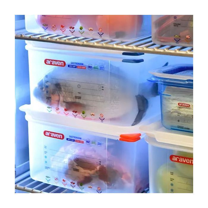 Харчовий контейнер Araven з кришкою GN 1/2 h-15 см 10 л (03034) зображення 3