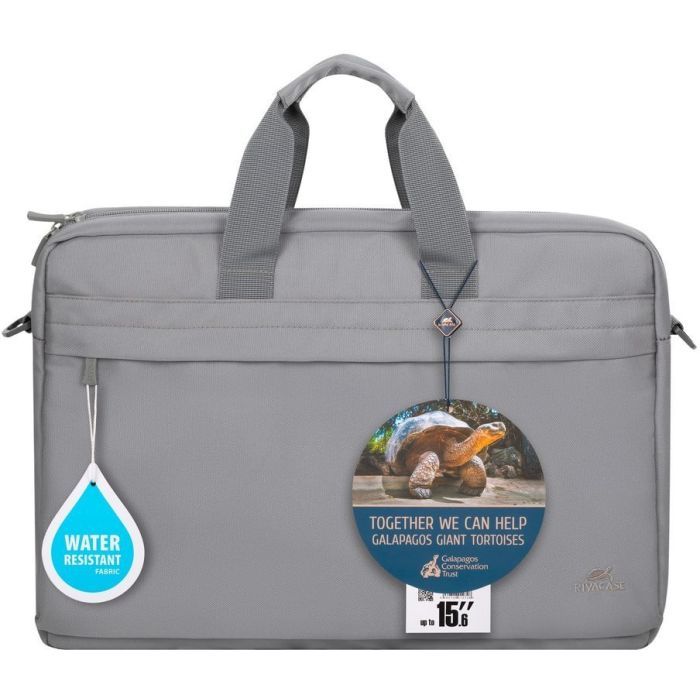Сумка для ноутбука RivaCase 15.6" 8235 Ulsan Grey (8235Grey) изображение 11